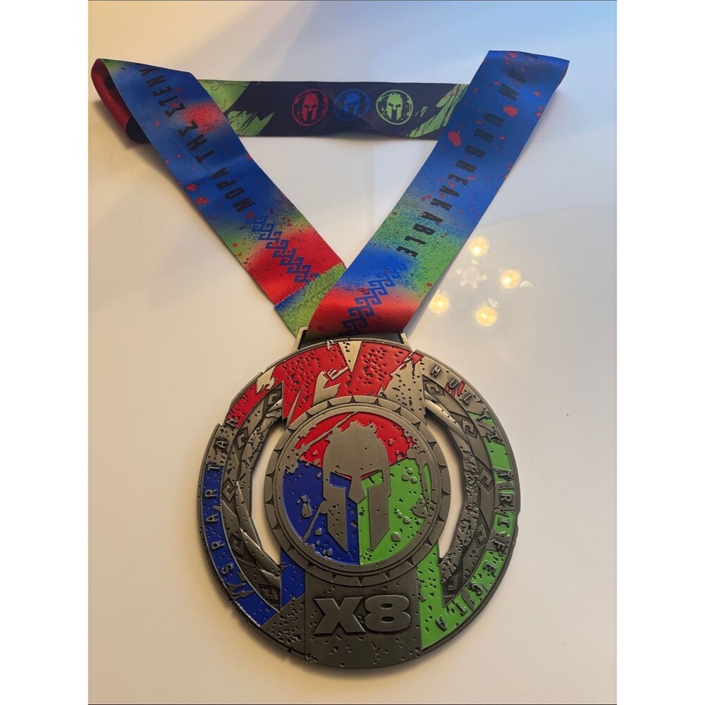 Spartan 8X Trifecta Medal 2025 Multifecta